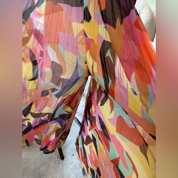 Ranna Gill chiffon boho jumpsuit for Anthropologie! New Size M - Picture 15 of 16